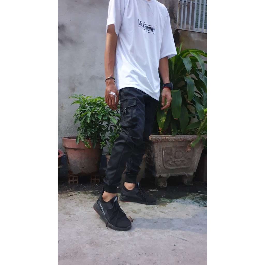 Aó thun in tay lỡ Make Money Mr