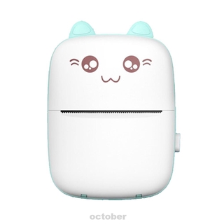 Cute Office Rechargeable Receipt Wireless Bluetooth Mini Portable Photo Label 200dpi HD Thermal Printer