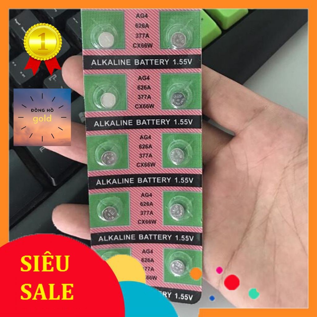 Pin Đồng Hồ Đeo Tay 1K Alkaline Battery Loại Nhỏ 1.5V