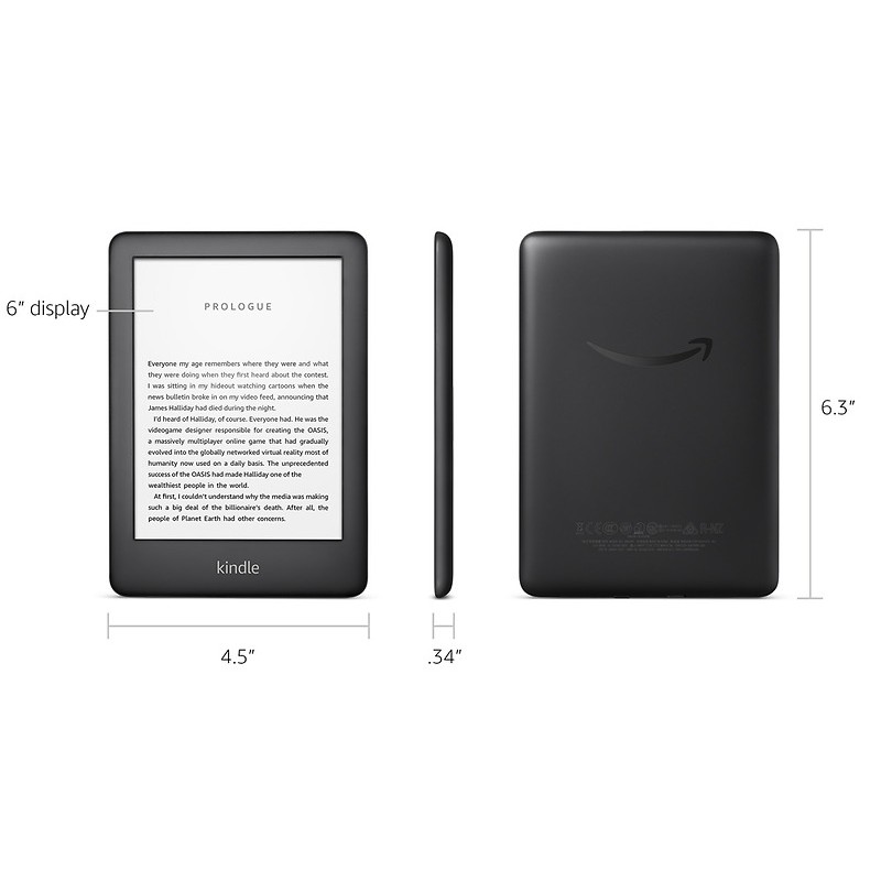 Máy đọc sách Kindle Basic 3 8GB cao cấp chính hãng - Akishop | WebRaoVat - webraovat.net.vn