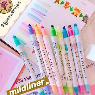 Set Viết Dạ Quang Milkliner 12 Màu - 6959326120340