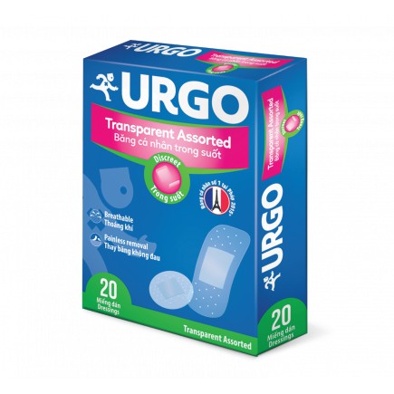 BĂNG CÁ NHÂN URGO Transparent trong suốt thẩm mỹ - Đông Anh Pharmart