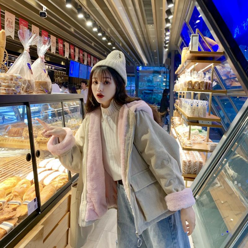 [ SẴN ] ÁO KHOÁC NHUNG TĂM LÓT LÔNG❤️ (KÈM ẢNH THẬT+VIDEO) | BigBuy360 - bigbuy360.vn