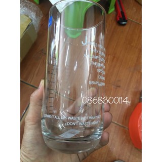combo 6 và 12 cốc chia vạch Ocean Thái lan 500ml