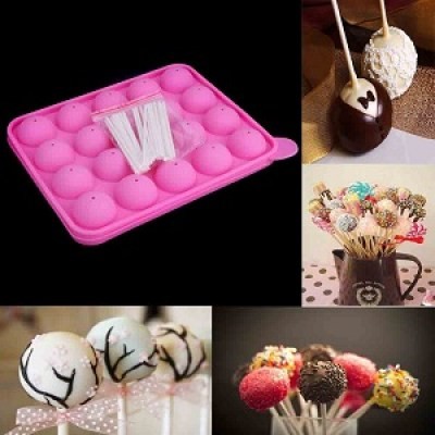 Khuôn cake pop silicon 20 viên