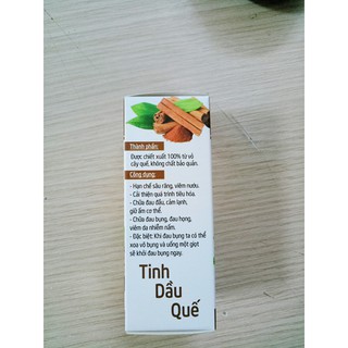 TINH DẦU QUẾ - THẢO MỘC PHARMA 10ML