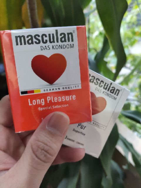 Masculan® Long Pleasure 5 in 1 Bao Cao Su Kéo Dài Thời Gian (Hộp 3 chiếc)