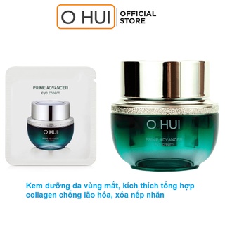 [Hàng công ty] Gói kem mắt giảm nếp nhăn kích thích collagen tái tạo da vùng mắt Ohui Prime Advancer Eye Cream 1ml