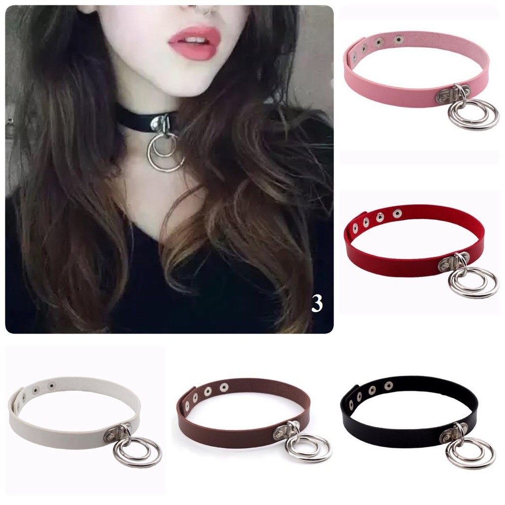 VÒNG CỔ CHOKER DA