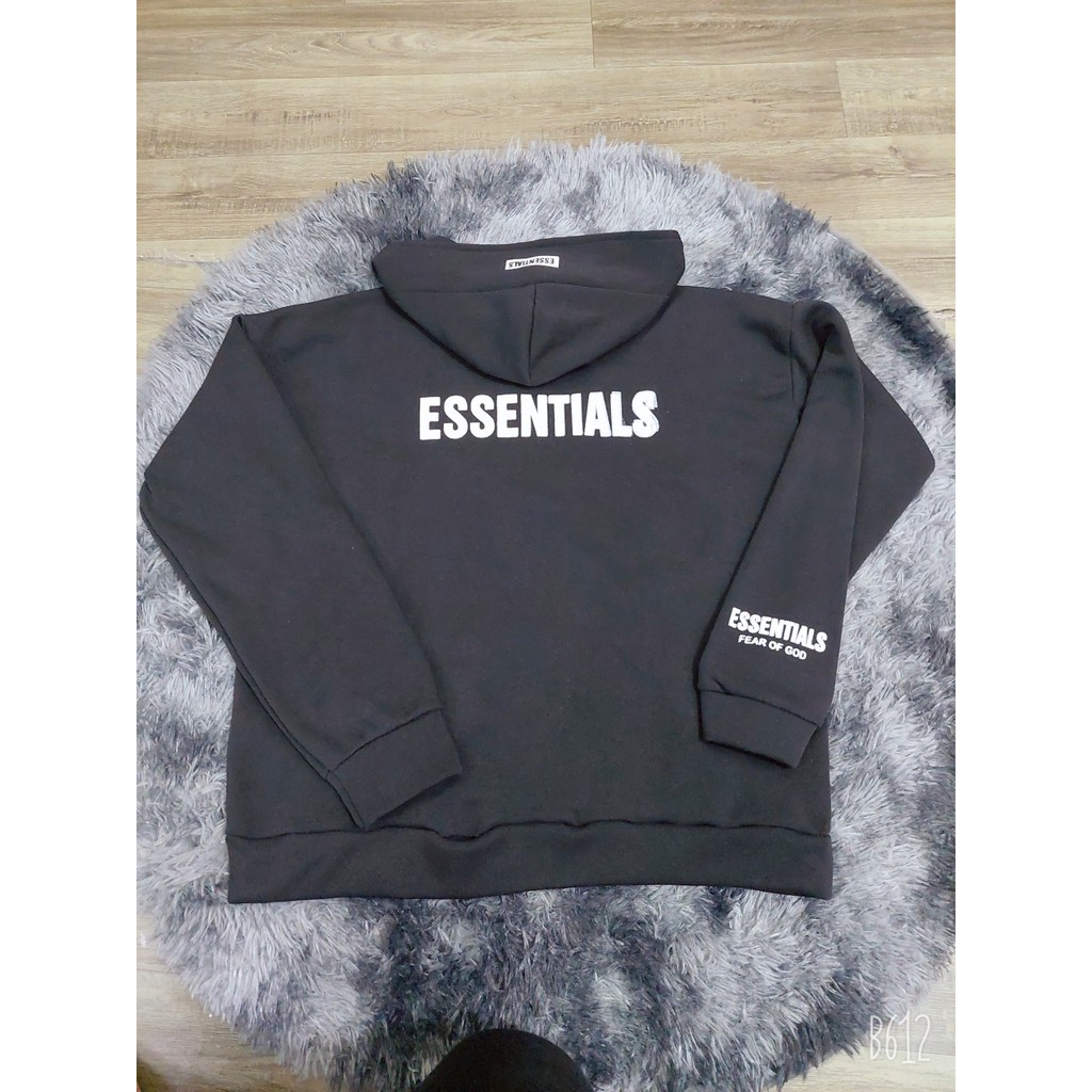 Áo khoác Hoodie ESSEN chất nỉ dây kéo form rộng thời trang Unisex nam nữ - VENUS | BigBuy360 - bigbuy360.vn