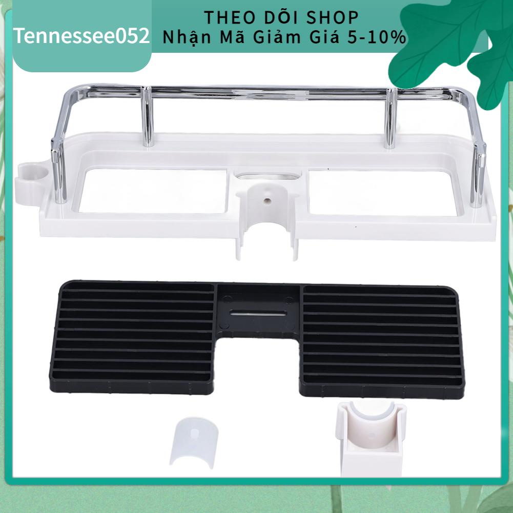 Tennessee052 Kệ phòng tắm Giá treo vòi hoa sen có thể tháo rời và giặt được Không lỗ tường để đựng xà khăn