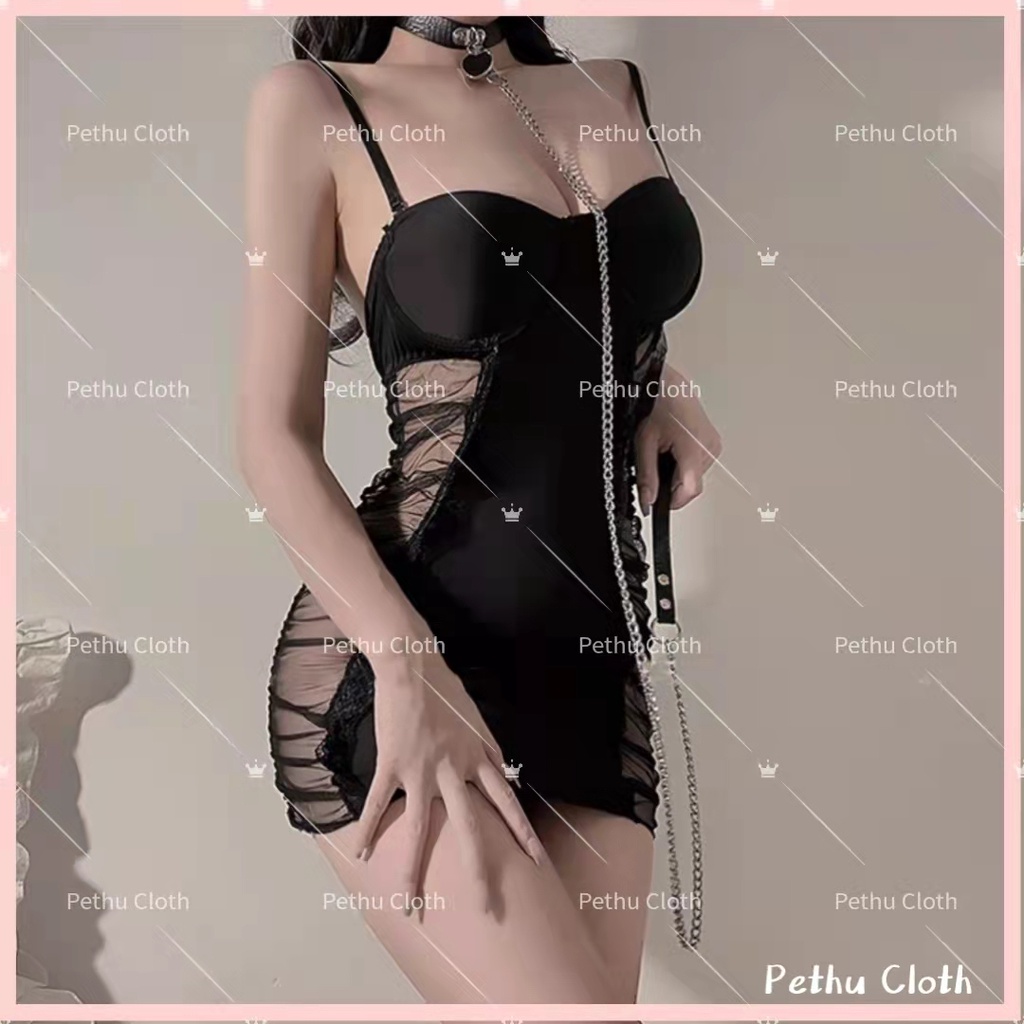 (Q1,HCM)🤞Đồ ngủ sexyFreeshipHai dây phối ren gợi cảm thời trang dành cho nữ---Freesize 45-60kg--023