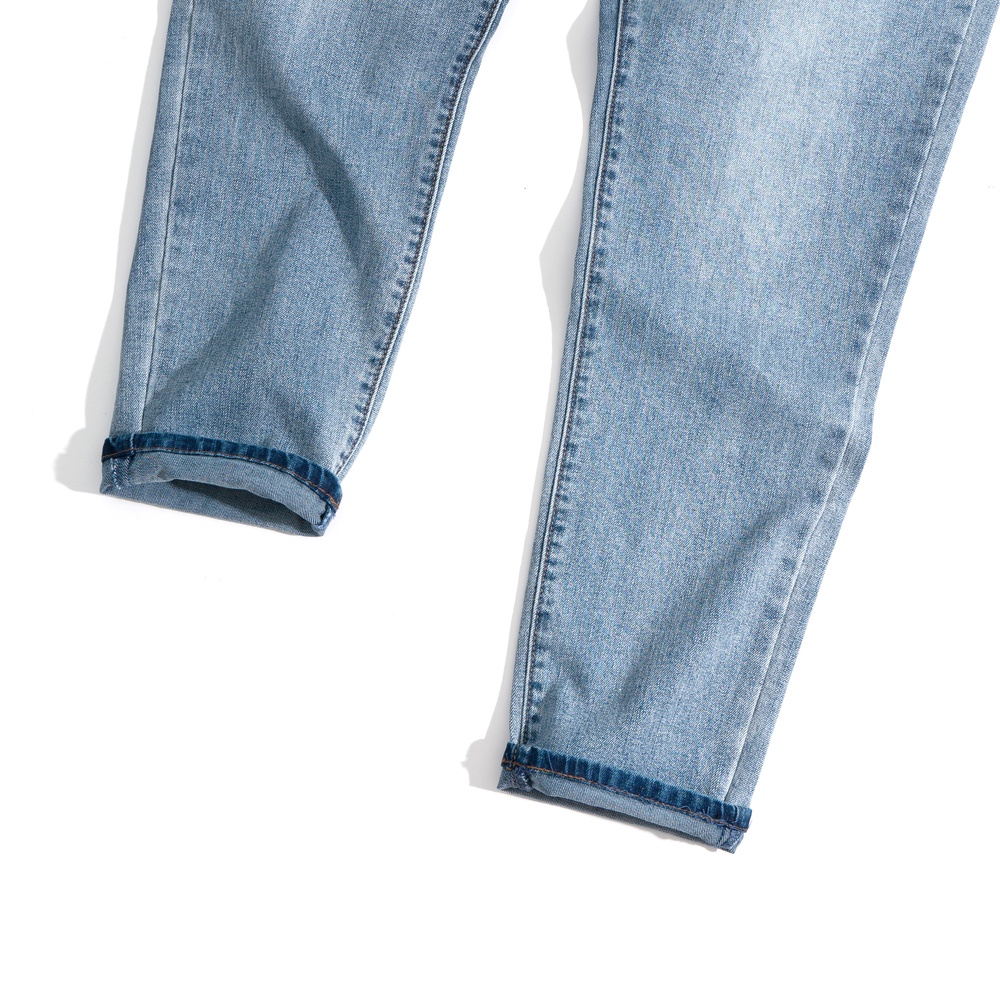 Quần Jeans Dài Nam Màu Xanh Nhạt BY COTTON Basic Blue Jeans