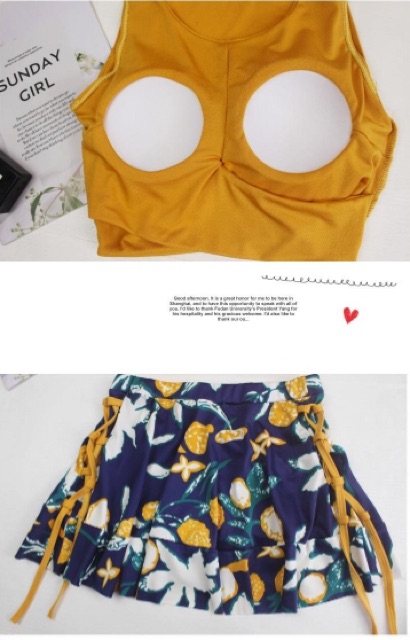 Bán Sỉ Set bộ bơi 3 mảnh(áo+chân váy+quần) | BigBuy360 - bigbuy360.vn