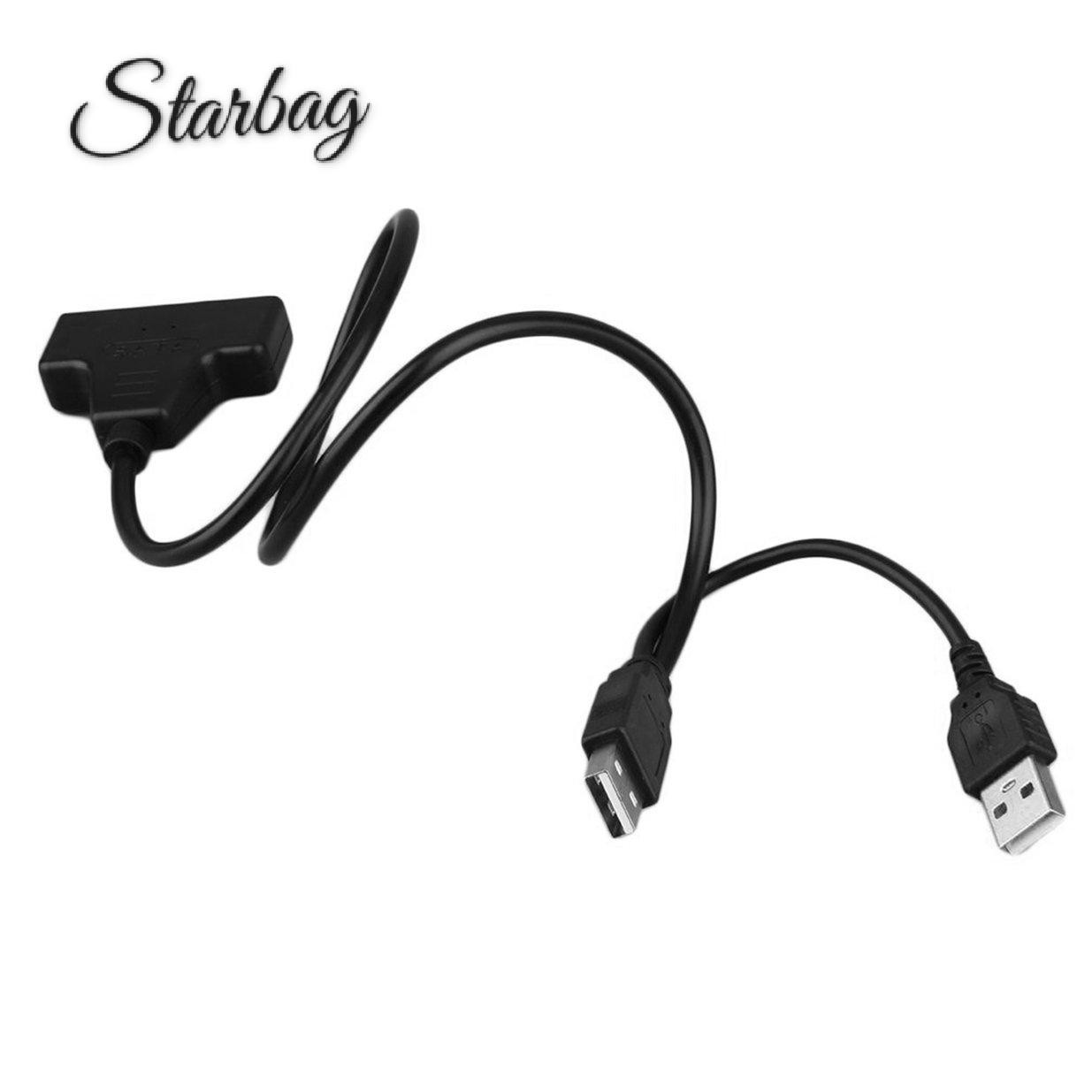 Cáp Chuyển Đổi Usb 2.0 Sang Sata 7 + 15p 22 Pin Cho Ổ Cứng 2.5 "Ssd / Ổ Cứng