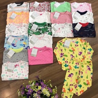 Combo 2 bộ bzip hình cho bé trai/bé gái 7-16kg