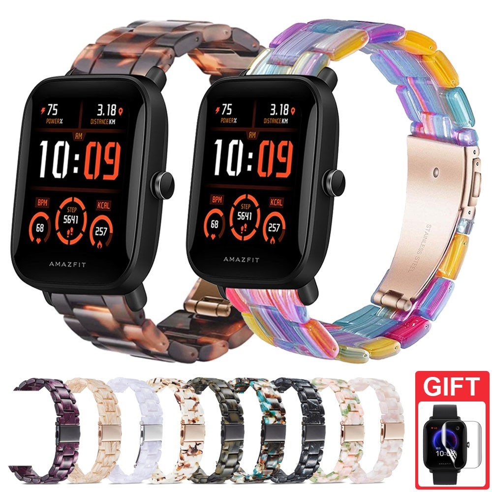 Dây Đeo 20Mm Thay Thế Cho Đồng Hồ Thông Minh Xiaomi Huami Amazfit Bip U pro GTS 3 Bip S Lite GTS 2 Mini GTR 42mm