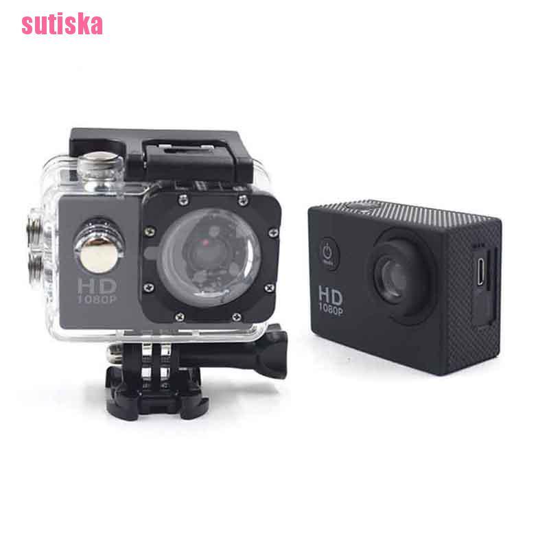 Camera hành trình thể thao sutiska Full HD chống thấm nước có điều khiển từ xa | BigBuy360 - bigbuy360.vn