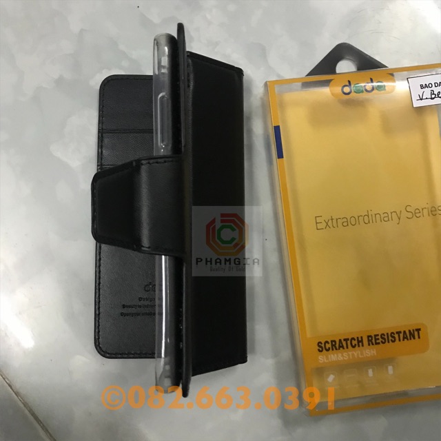 Bao da, ốp lưng nắp gập vsmart bee, vsmart star (vsmart v320) (có video)