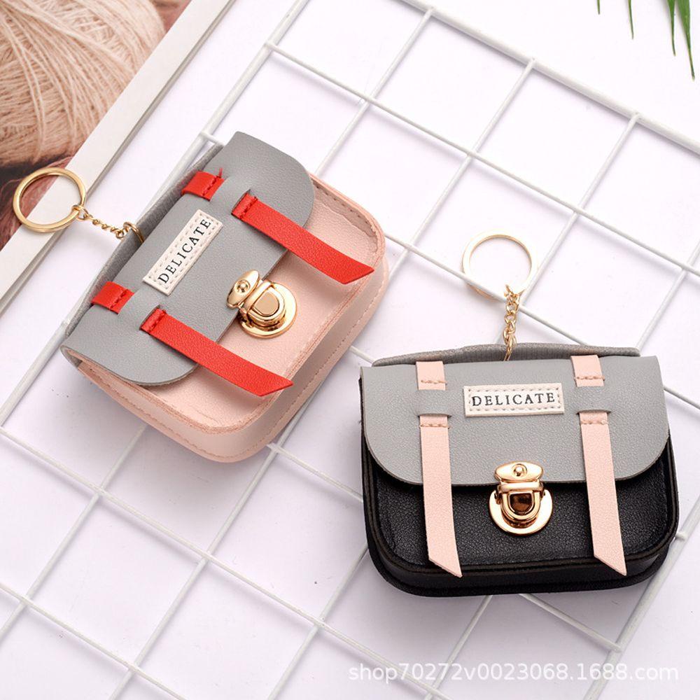 Ví Đựng Tiền Xu 2Life Mini Có Móc Khóa Dễ Thương Cho Bé Gái