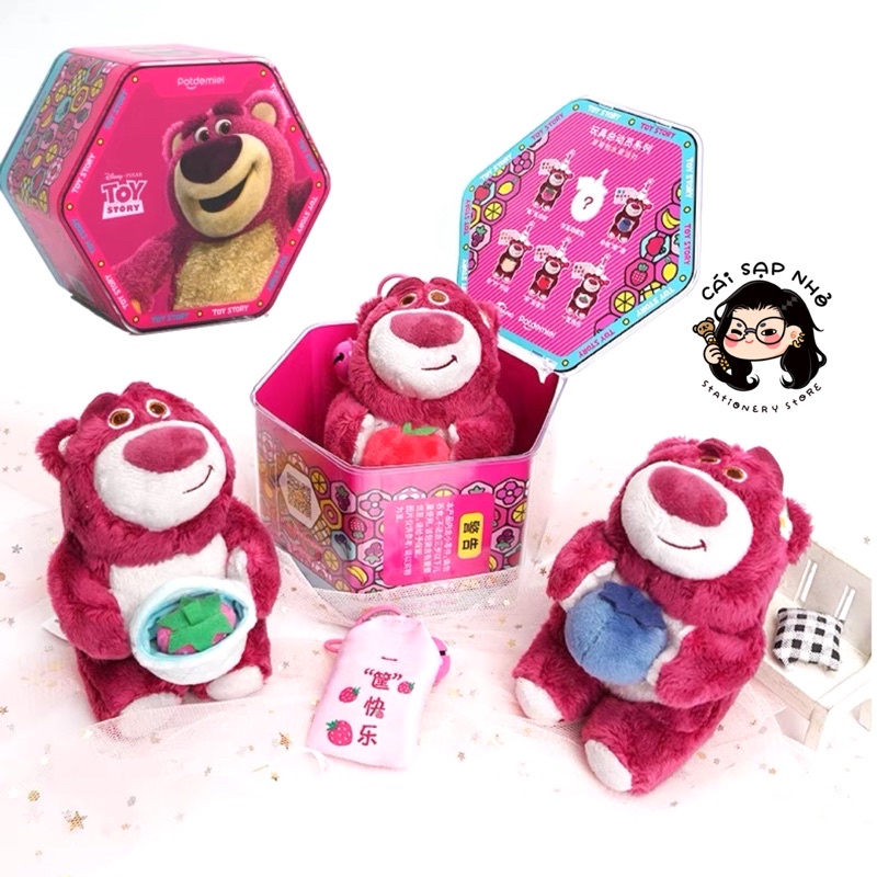 Hộp ngạc nhiên blindbox gấu dâu Lotso thơm mùi dâu hot trend 2022 🍓