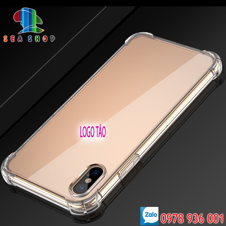 [TẶNG CƯỜNG LỰC] Ốp lưng iP X - Xs silicon CHỐNG SỐC - Nhựa dẻo