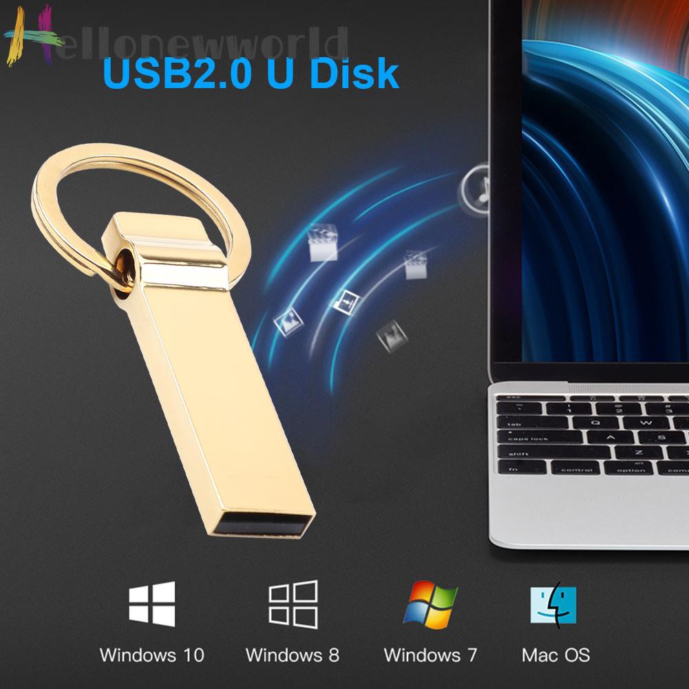 Usb 2.0 Dung Lượng 32gb / 64gb Có Móc Khóa Đầy Tiện Lợi