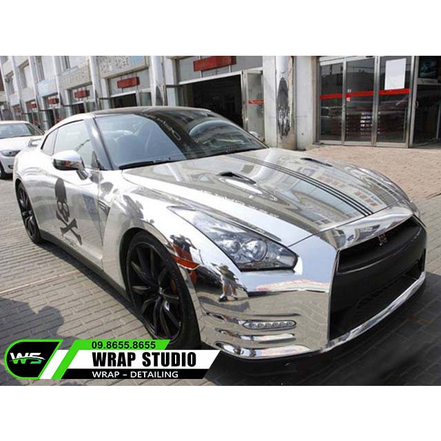 2m Decal Chrom Bạc