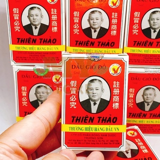 (Chính Hãng) Dầu Gió Đỏ Thiên Thảo 5ml
