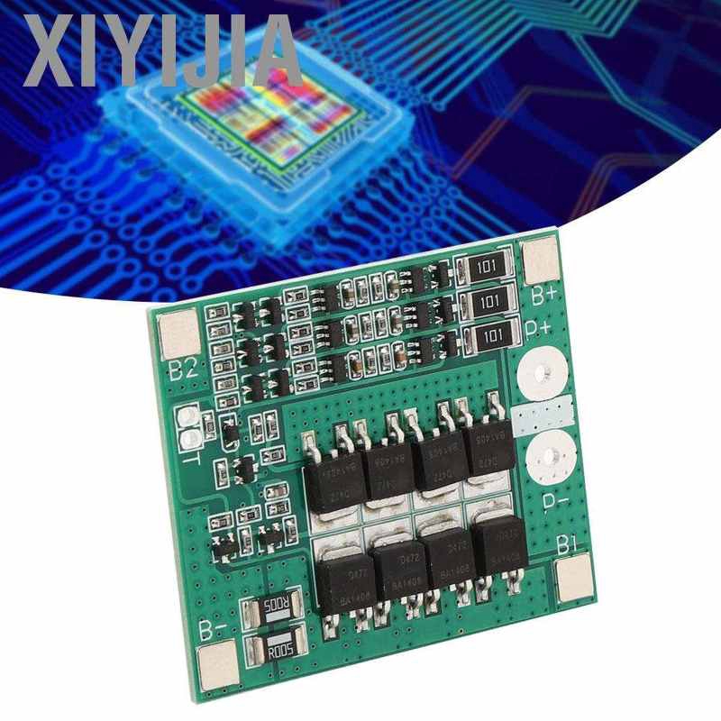 [Ready Stock] Bảng Mạch Bảo Vệ Pin Lithium 3s 12v 40a Kèm Phụ Kiện Tiện Dụng