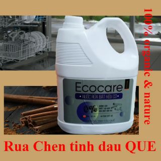 Nước rửa chén hữu cơ quế 4lit ecocare 100% tự nhiên