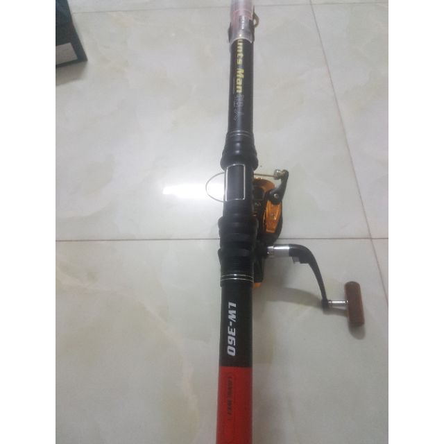 Cần hunts man + máy câu yolo magic spin đồ câu cá hàng hót giá rẻ