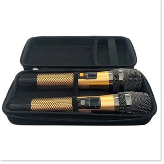HỘP ĐỰNG 2 MIC ĐEN TRƠN