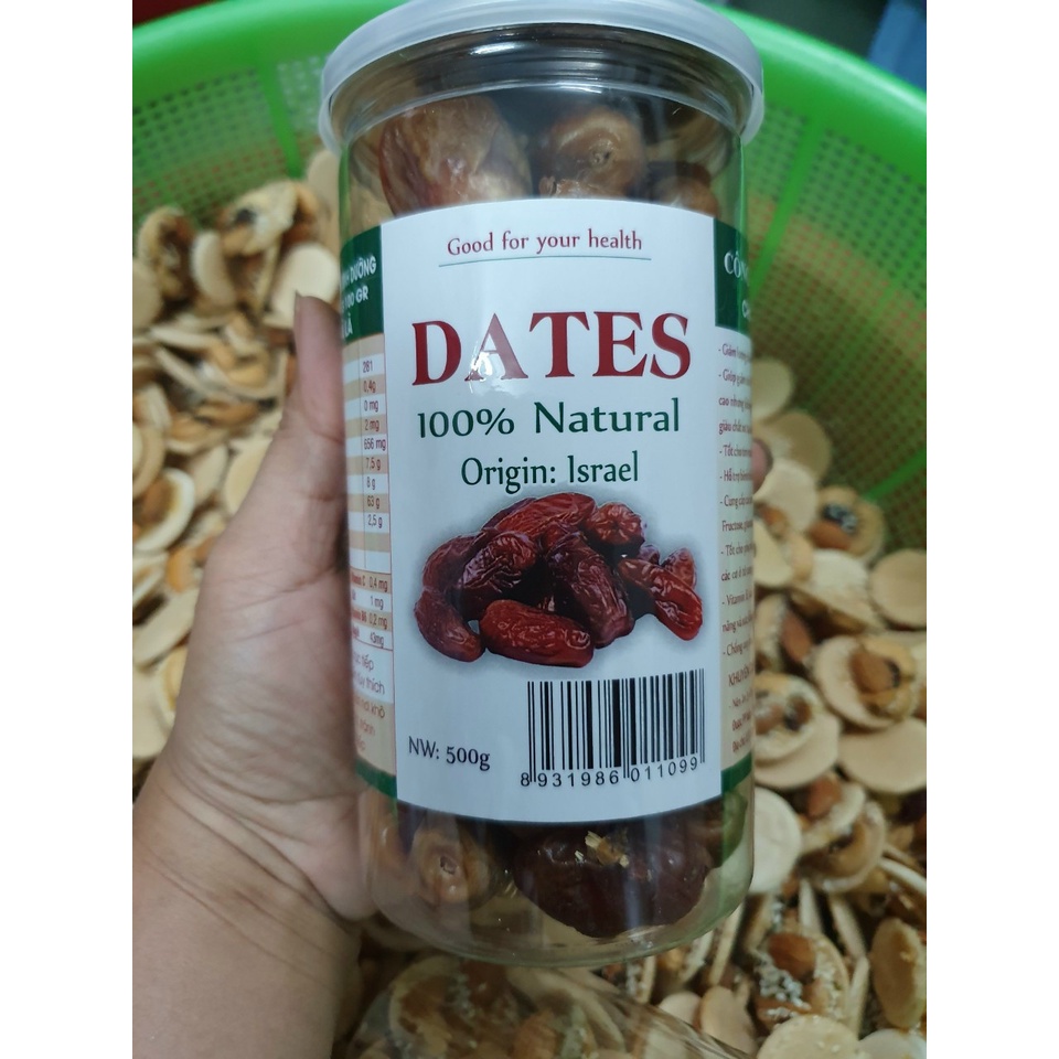 500g Chà là mật - ăn trực tiếp hoặc làm sữa hạt