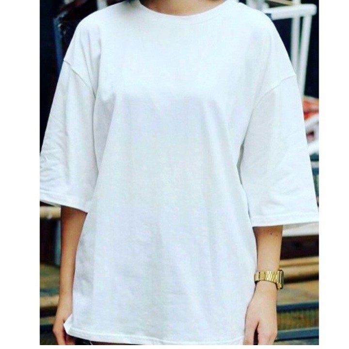 Áo thun trơn tay lở C147