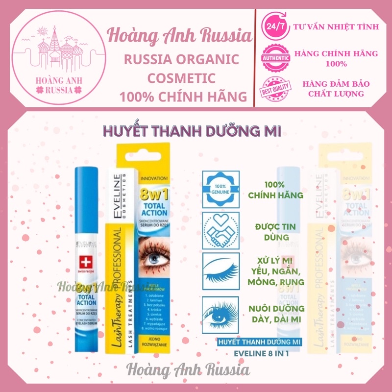 Huyết thanh dưỡng mi Eveline