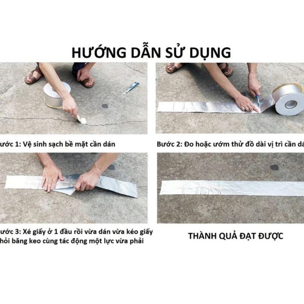 Băng keo chống thấm chống dột đa năng chất lượng giá tốt