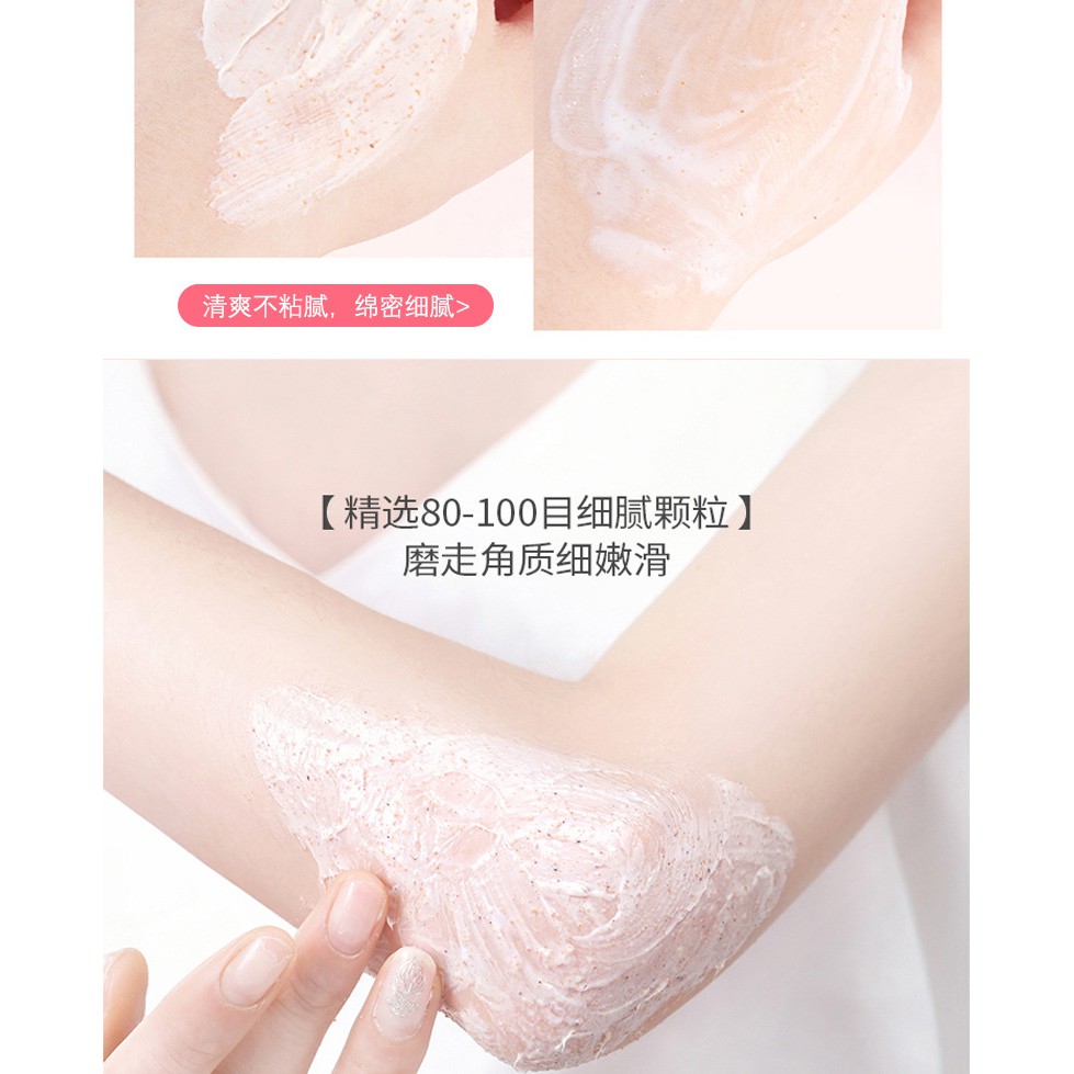 Kem Tẩy Da Chết Body Đào Peach Clear 200ML - Siêu sạch