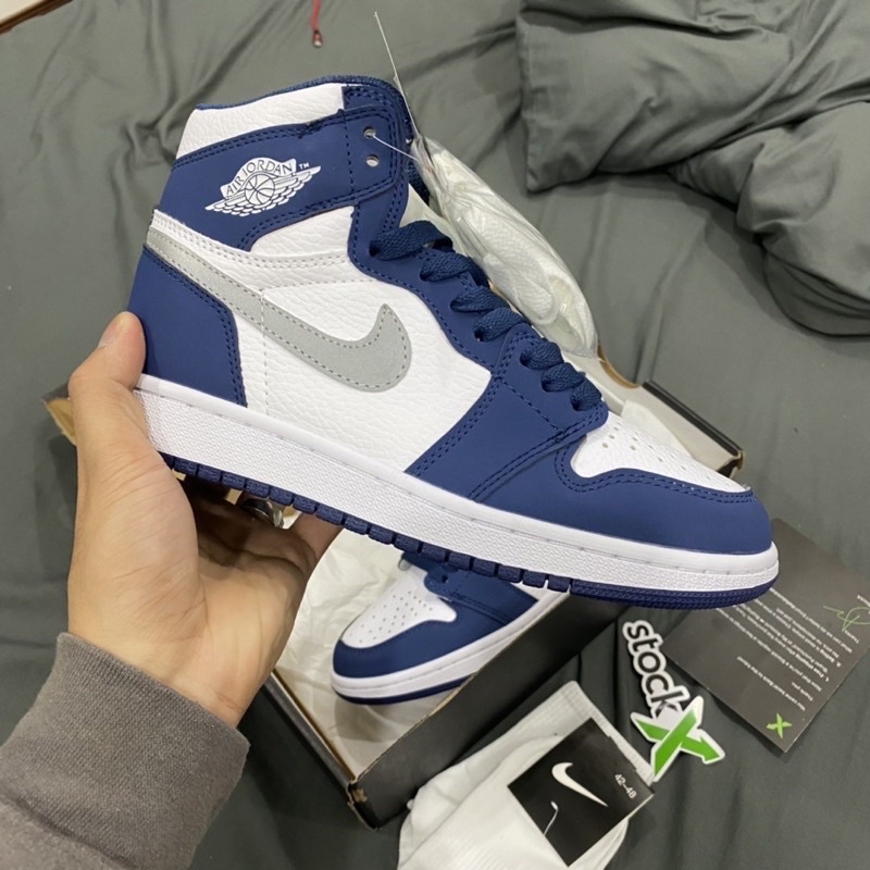 GIÀY JD1 HIGH RETRO NAVI 1:1 SC