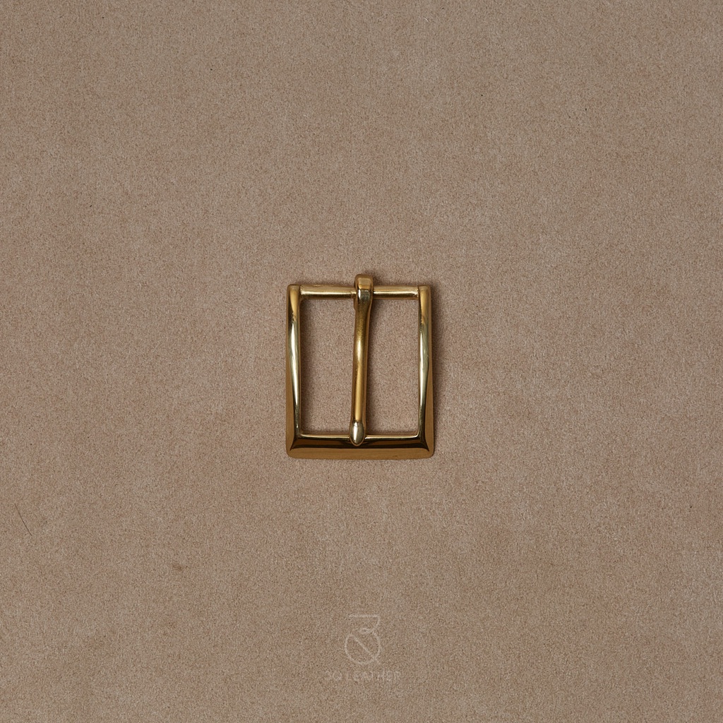 Mặt dây lưng Nam Nữ màu Vàng, mã MDL085, size 30mm, chất liệu đồng nguyên chất, mặt thắt lưng nam