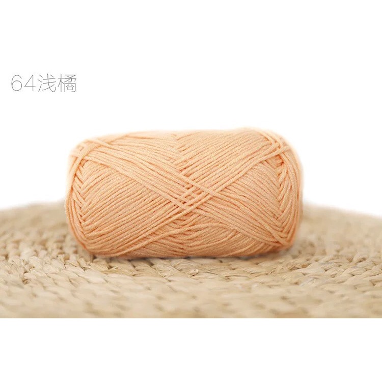 Len Baby Yarn cao cấp loại 1 (mã màu 37 đến 67)