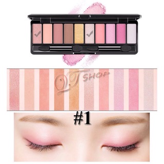 Phấn mắt mẫu mới khay 10 màu Maycreate