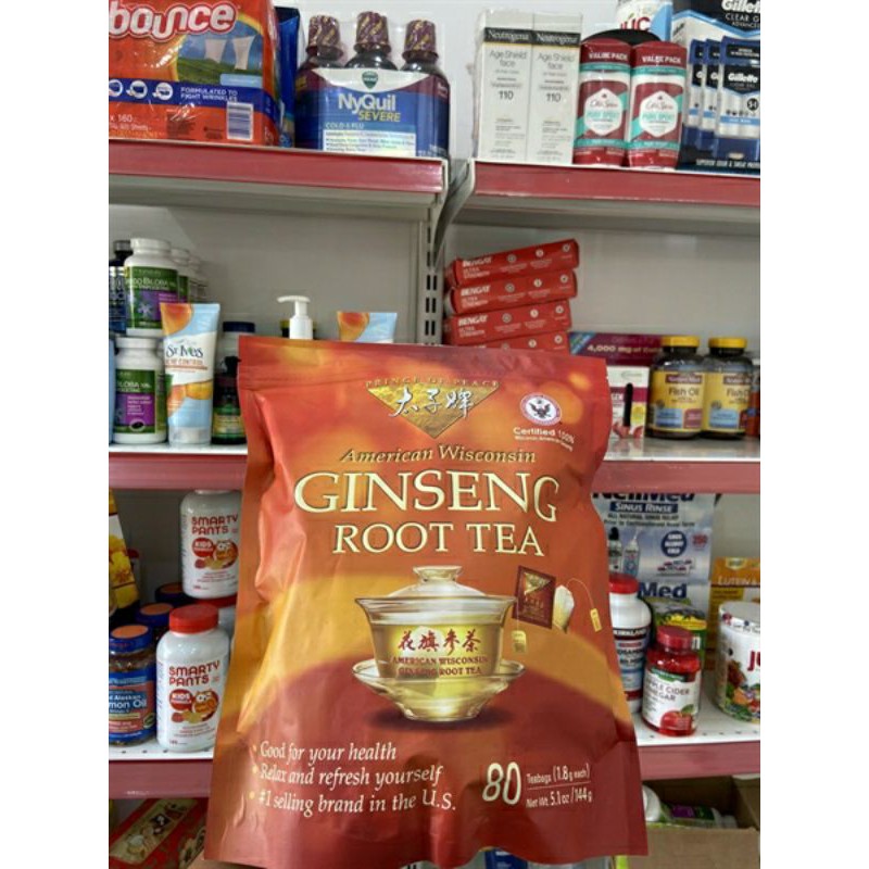 Trà Sâm American Wisconsin Ginseng Root Tea