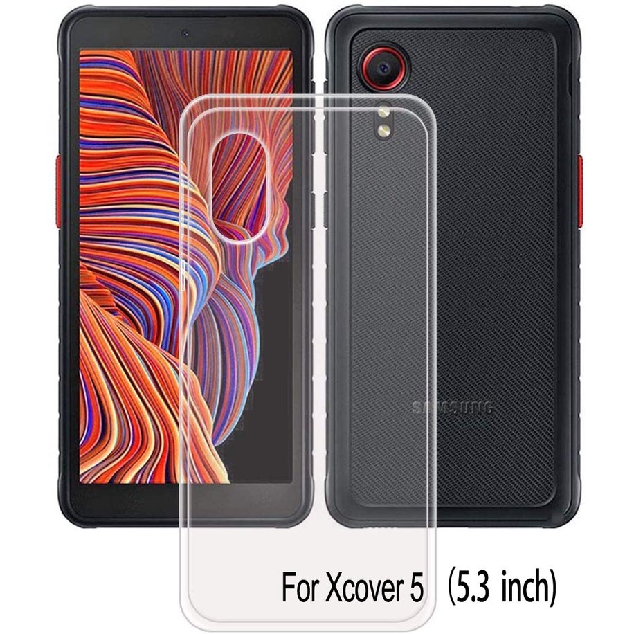 Ốp Điện Thoại Silicon Tpu Mềm Trong Suốt Siêu Mỏng Cho Samsung Galaxy Xcover 4 4S 5 Pro Xcover4 G390F Xcover5