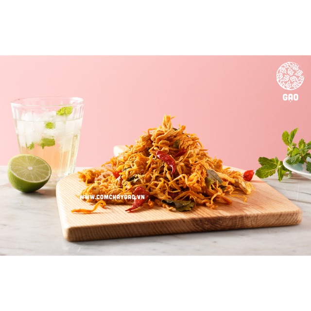 GẠO - KHÔ GÀ LÁ CHANH - 250G | BigBuy360 - bigbuy360.vn