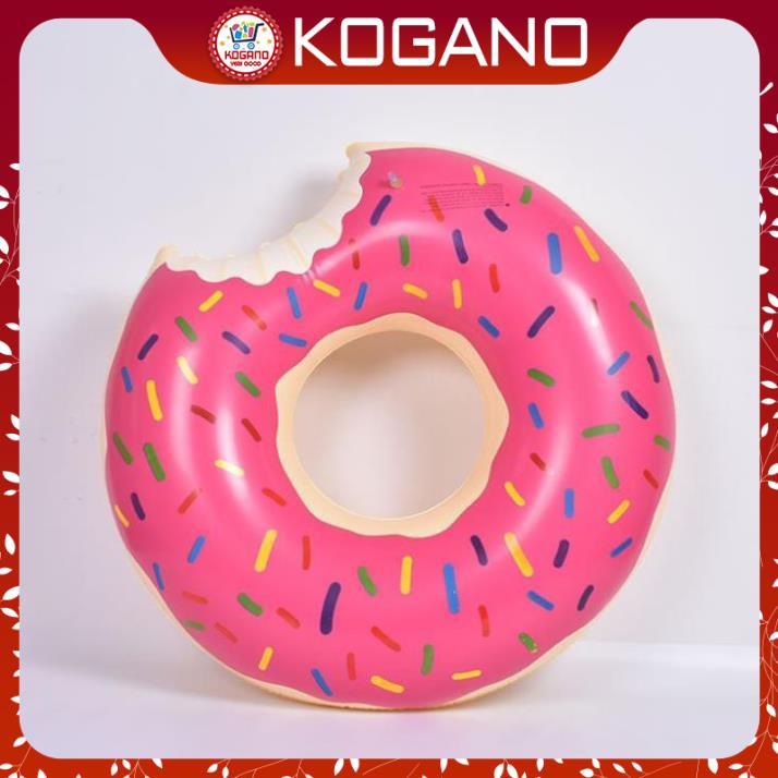 Phao bơi cho bé KOGANO size 60 cm tập bơi cho trẻ em hình bánh vòng Donut dễ thương SS-001301