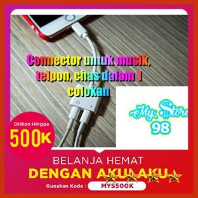 Dây Cáp Sạc Đôi Cho Iphone 7, 8, X | BigBuy360 - bigbuy360.vn