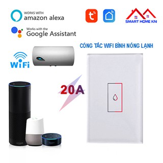 Công tắc hẹn giờ bình nóng lạnh 20a wifi tuya cảm ứng thông minh điều khiển từ xa