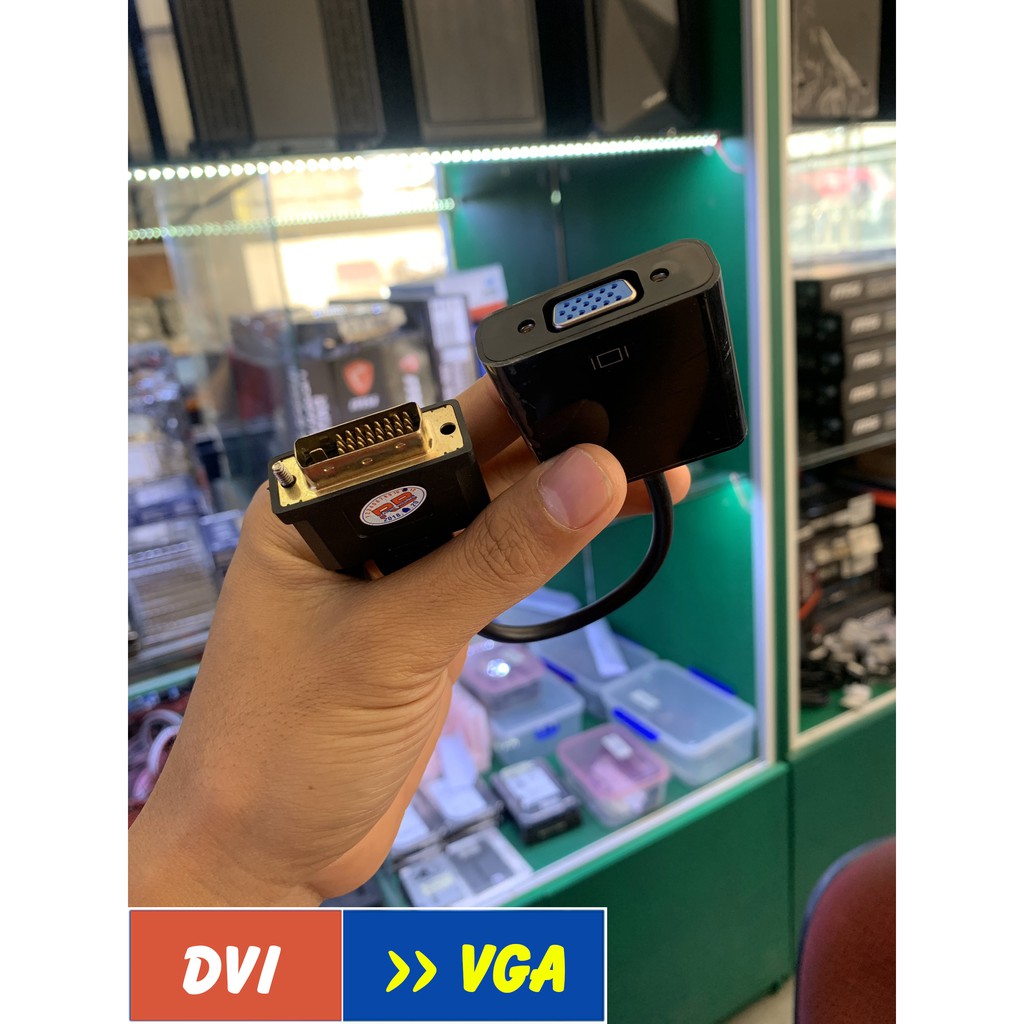 DÂY CHUYỂN ĐỔI DVI TO VGA