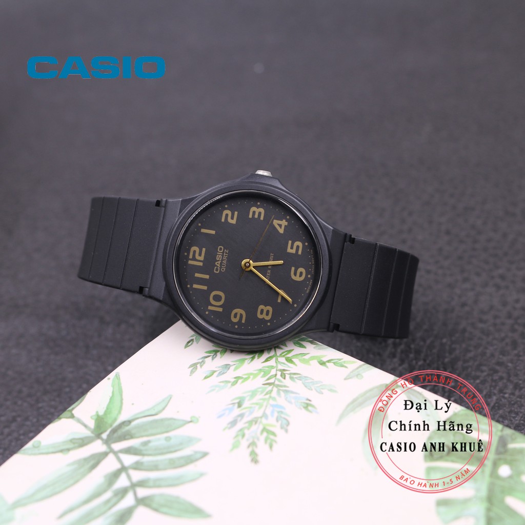 Đồng hồ Unisex Casio MQ-24-1B2LDF dây nhựa